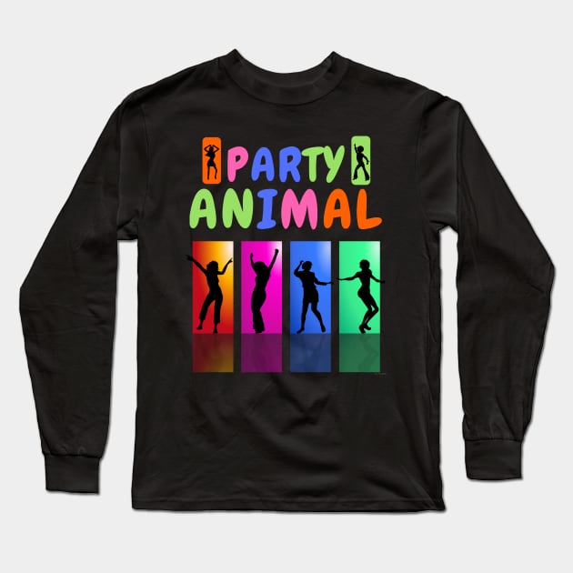 80's Dance Party Animal - Dancing Long Sleeve T-Shirt by giftideas